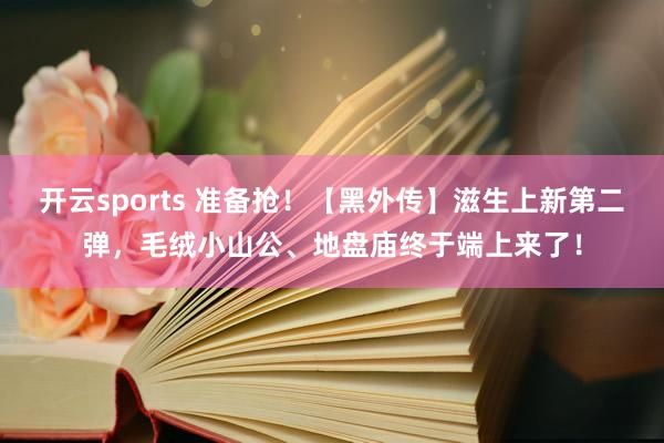 开云sports 准备抢！【黑外传】滋生上新第二弹，毛绒小山公、地盘庙终于端上来了！
