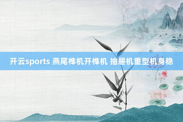 开云sports 燕尾榫机开榫机 抽屉机重型机身稳